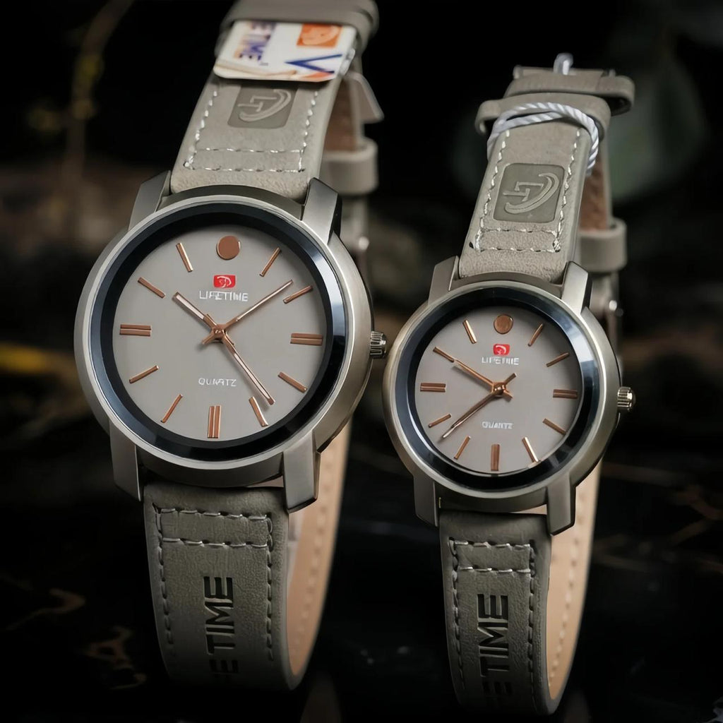 Trendy Couples Watches Set