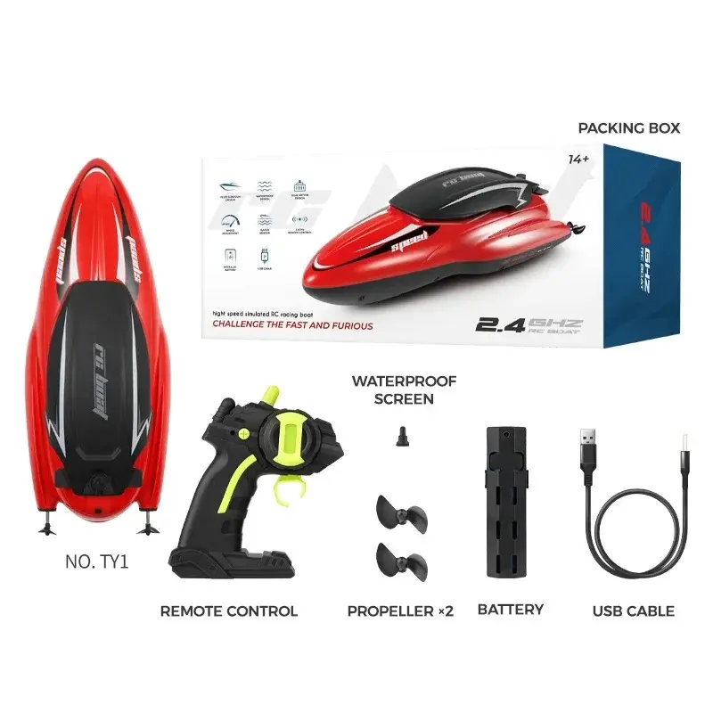 High Speed RC Boat – 2.4G Waterproof Remote Control Speedboat